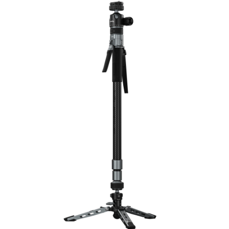 SmallRig 6285 x Potato Jet TRIBEX PRO (Photography) - hydrauliczny monopod Carbon, z głowicą kulową, fotograficzny